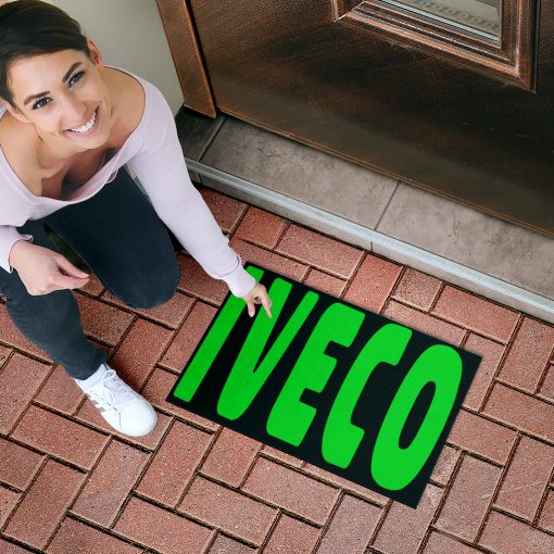 Iveco custom shaped door mat