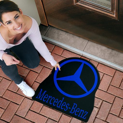 Mercedes-Benz custom shaped door mat