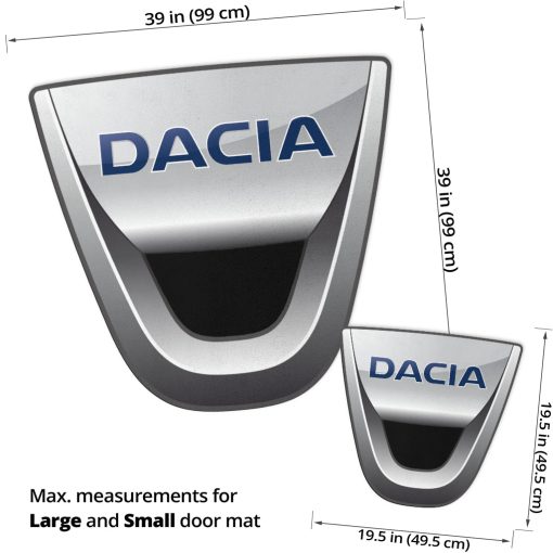 Dacia Custom Shaped Door Mat