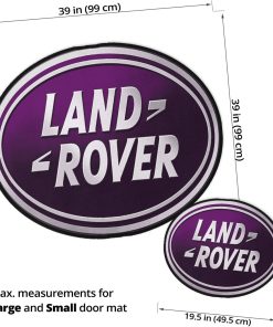 Land Rover custom shaped door mat