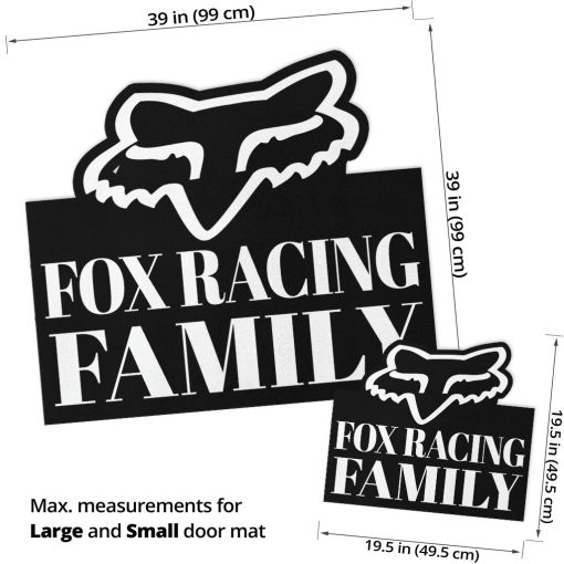 Fox Racing family custom shaped door - My Car My Rules