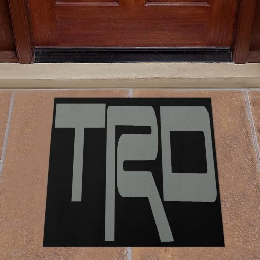 TRD custom shaped door mat