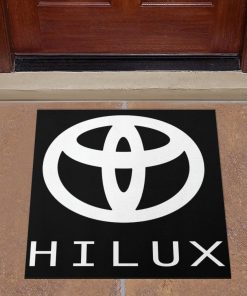 Toyota Hilux custom shaped door mat