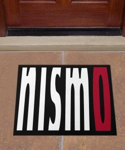 Nismo custom shaped door mat