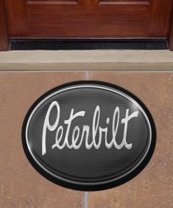 Peterbilt custom shaped door mat