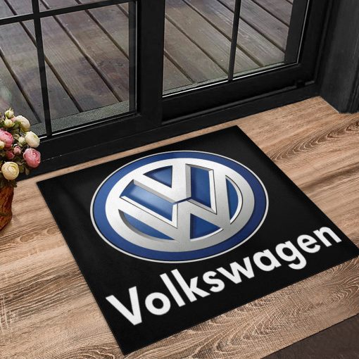 Volkswagen custom shaped door mat