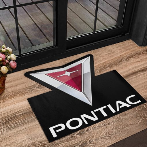 Pontiac custom shaped door mat