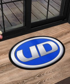 UD Trucks custom shaped door mat