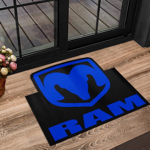 RAM Trucks custom shaped door mat