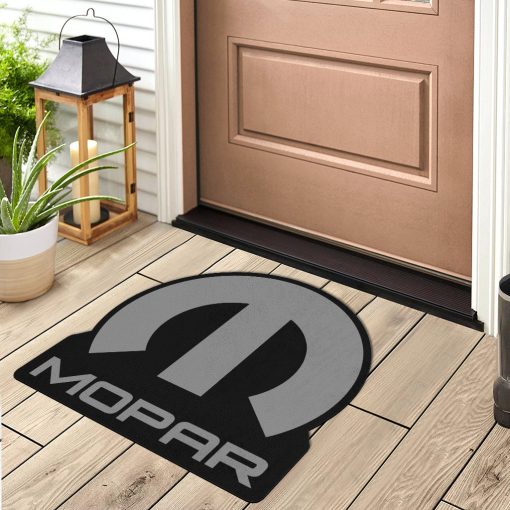 Mopar custom shaped door mat