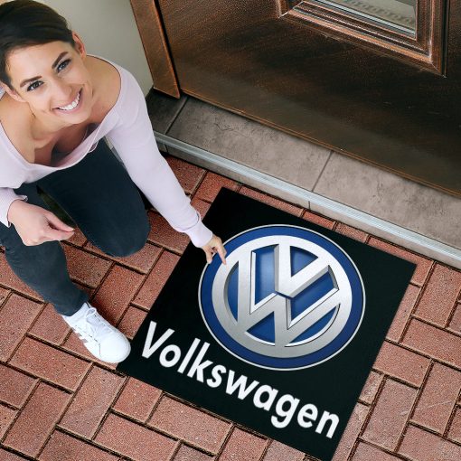 Volkswagen custom shaped door mat