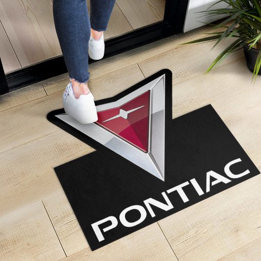 Pontiac custom shaped door mat