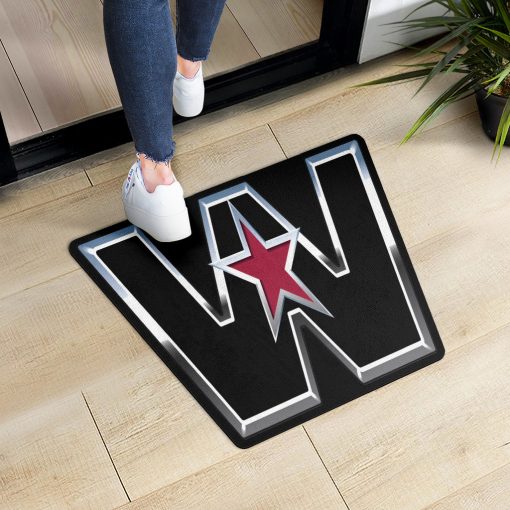Western Star custom shaped door mat
