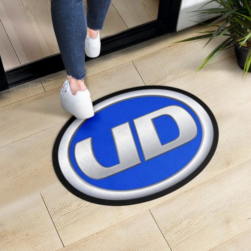 UD Trucks custom shaped door mat