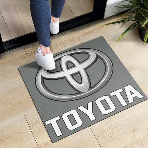 Toyota custom shaped door mat