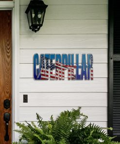 Caterpillar Metal Sign