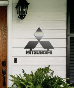 Mitsubishi Metal Sign