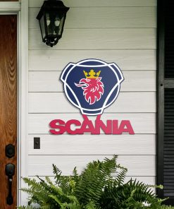 Scania Metal Sign