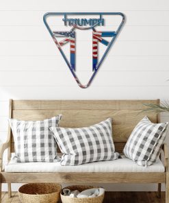 Triumph Metal Sign