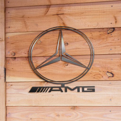 Mercedes AMG Metal Sign