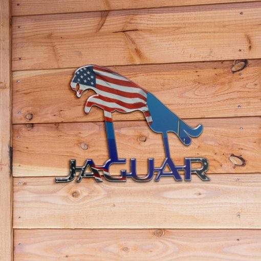 Jaguar Metal Sign