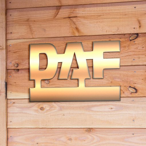 DAF Trucks Metal Sign