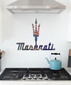 Maserati Metal Sign