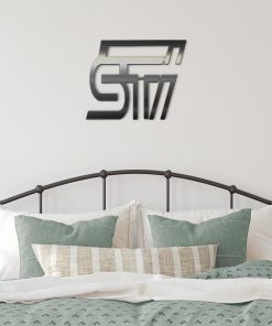 Subaru STI Metal Sign