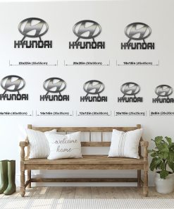 Hyundai Metal Sign