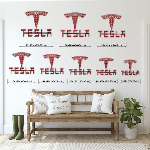 Tesla Metal Sign