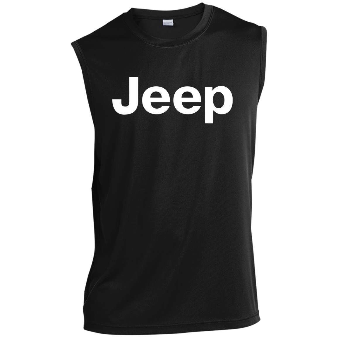 Jeep Men’s Sleeveless Performance Tee - My Car My Rules
