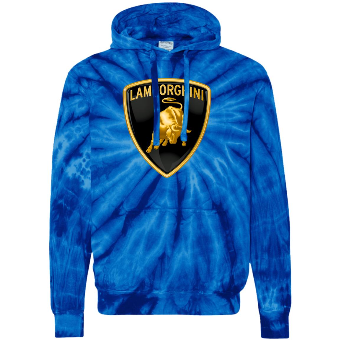 Lamborghini Unisex Tie-Dyed Pullover Hoodie - My Car My Rules
