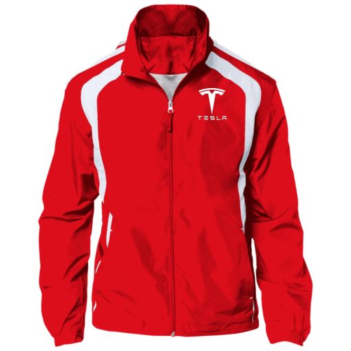 Tesla Jersey-Lined Raglan Jacket - Image 3